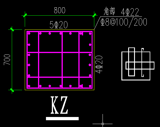 大樣圖怎么看箍筋數(shù)量